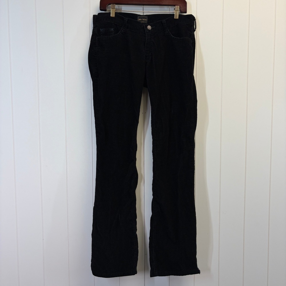 Y2K Marc Vachon Grunge Low Rise Corduroy Pants Mens Size 34 Edgy Rocker Goth